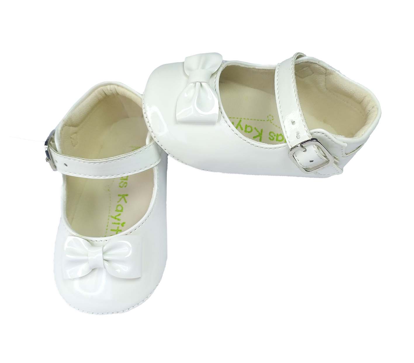 Balerina Lazo Blanco Charol