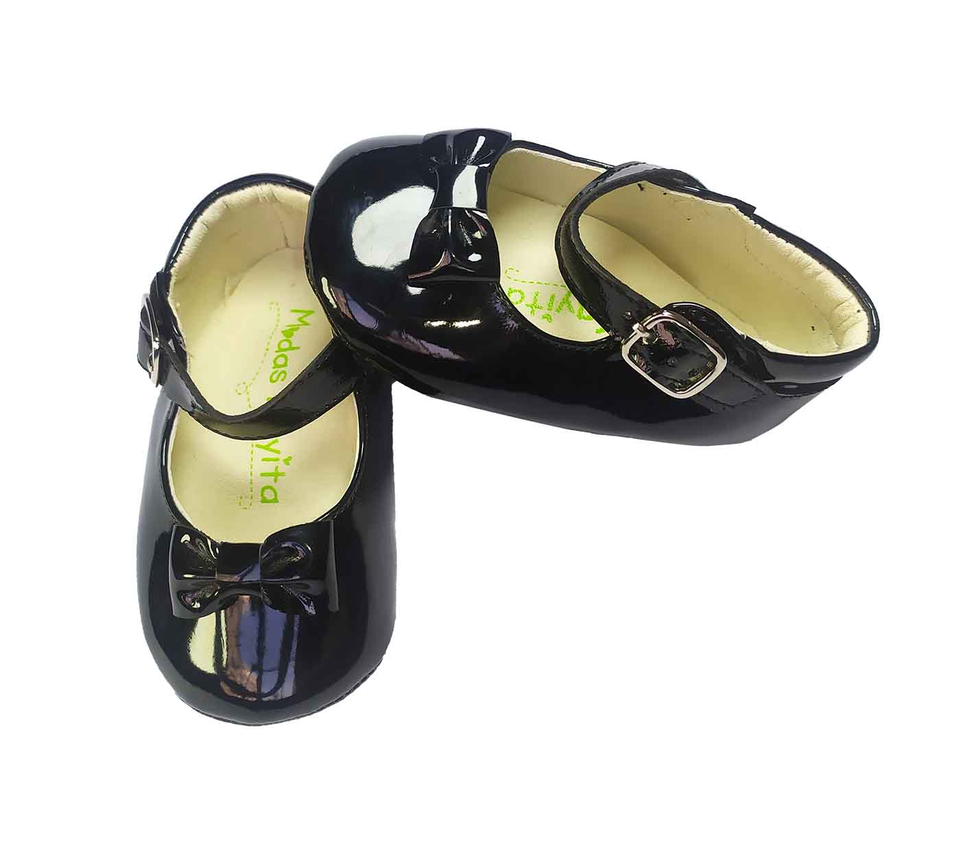 Balerina Lazo Charol negro