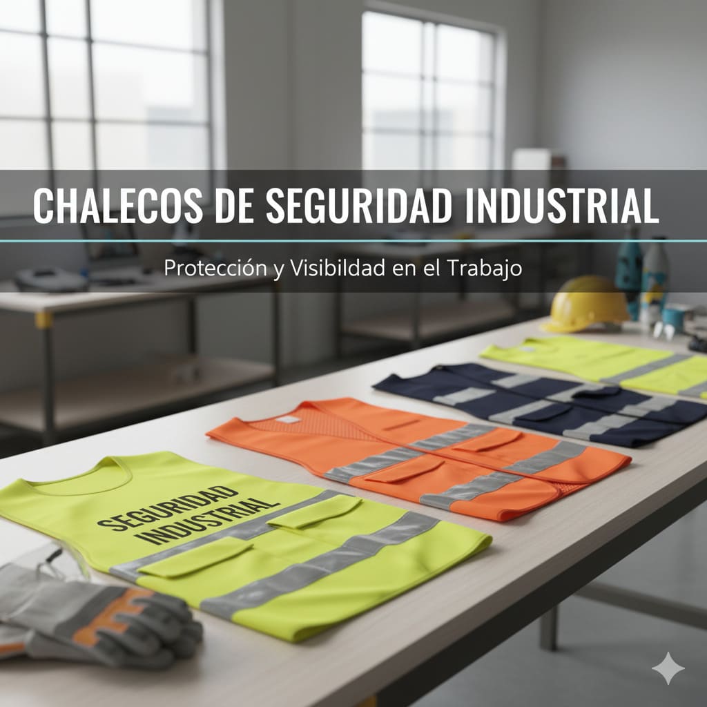 chalecos de seguridad, chalecos industriales, chalecos con reflectivos