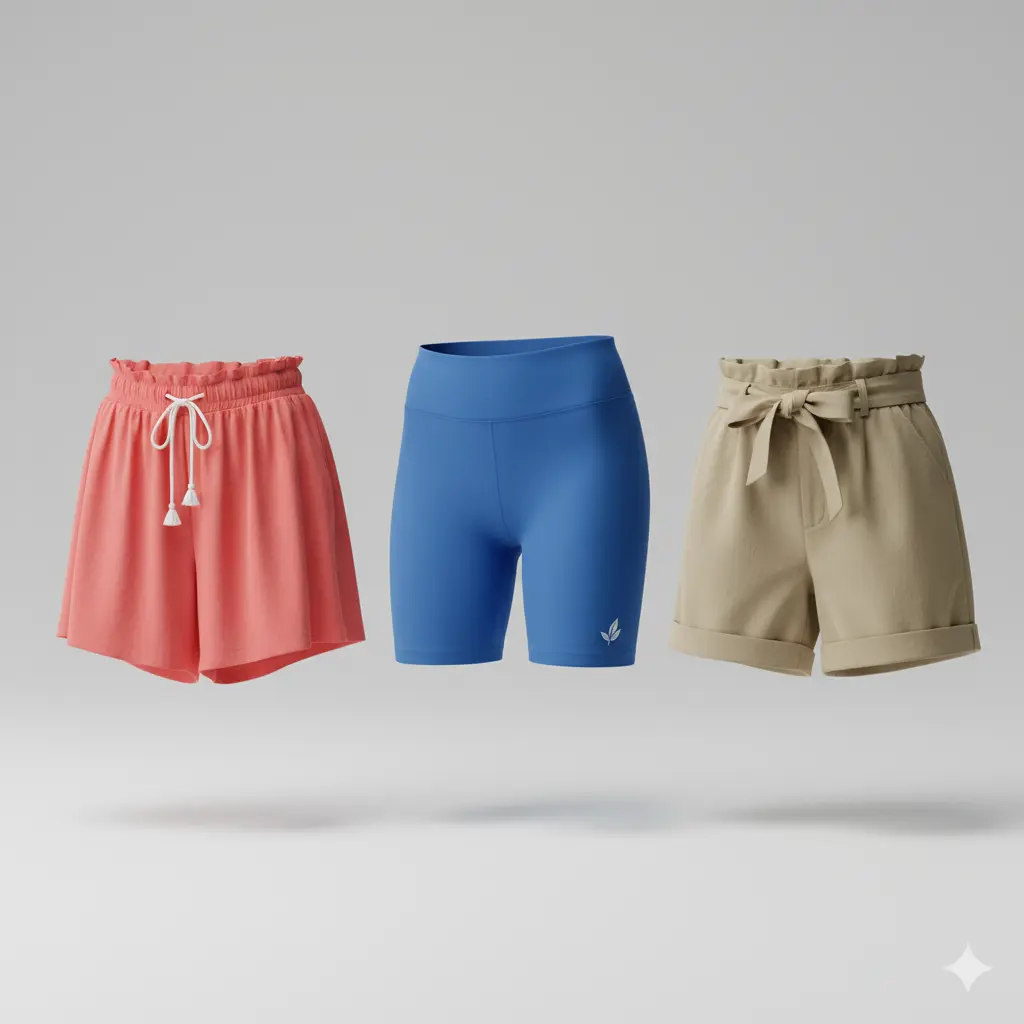 fabricantes de shorts para mujeres por mayor en gamarra