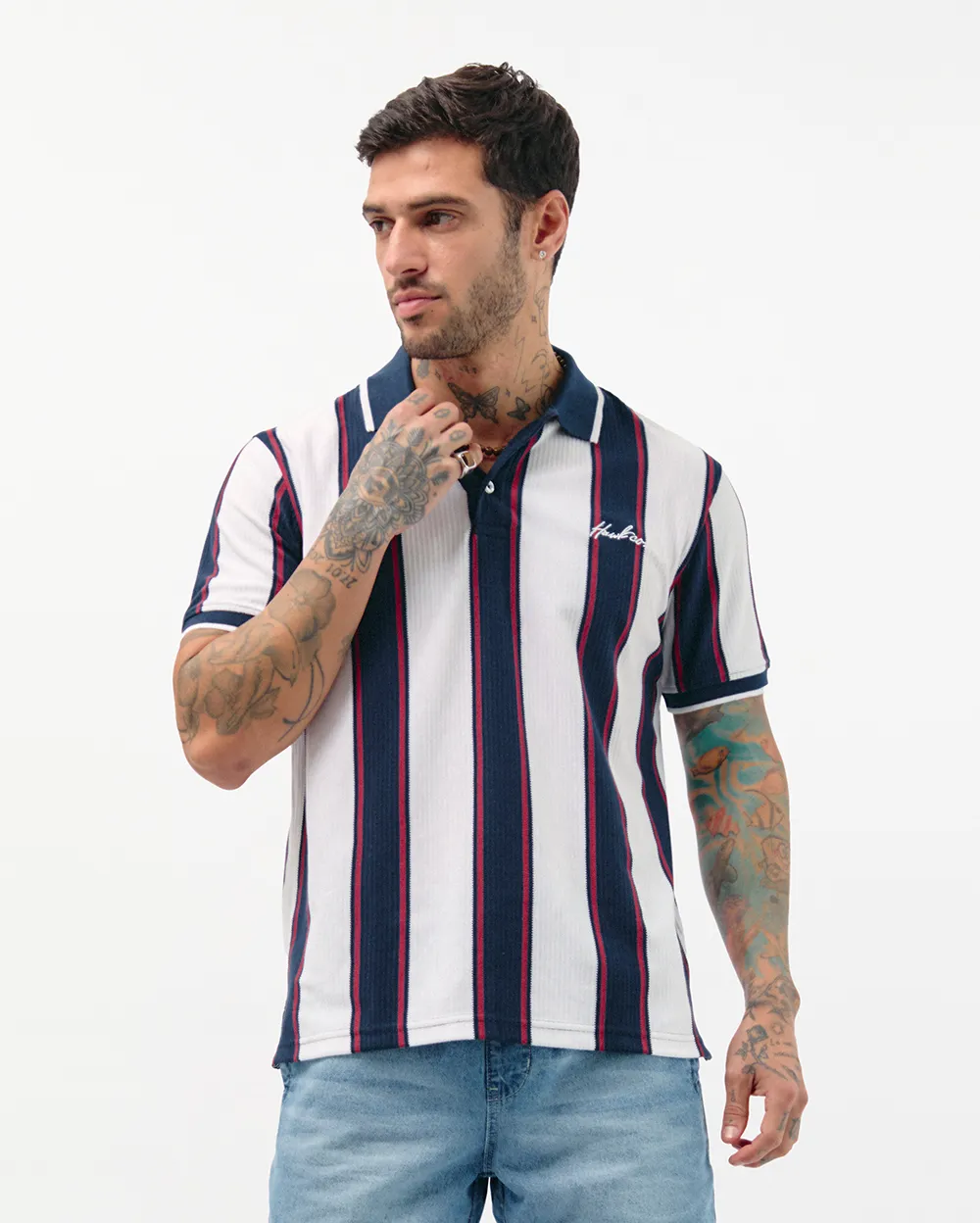 polo camisero blanco en gamarra mayoristas 2