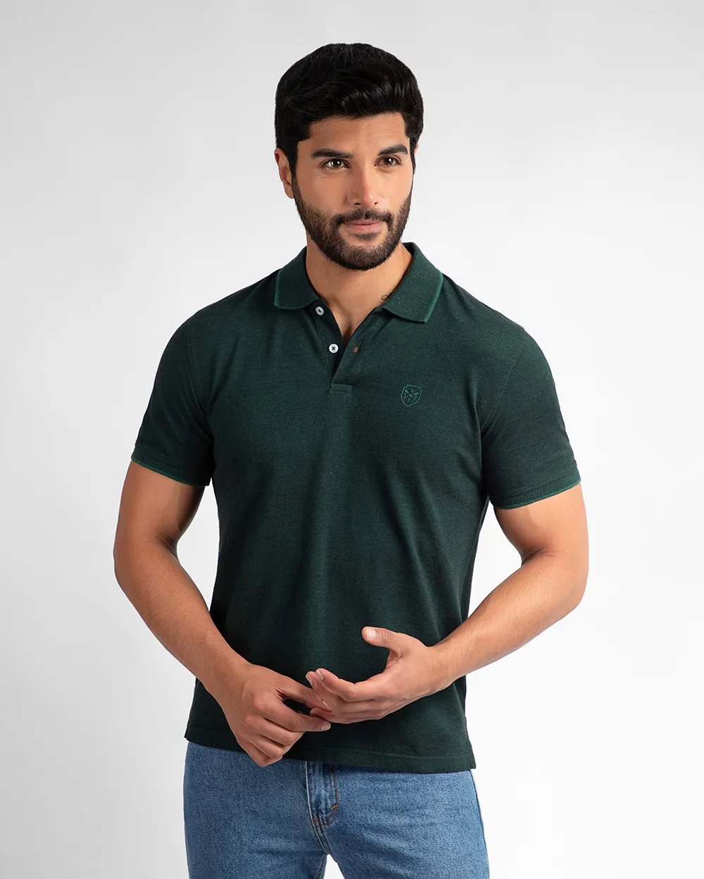 polo camisero verde en gamarra mayoristas