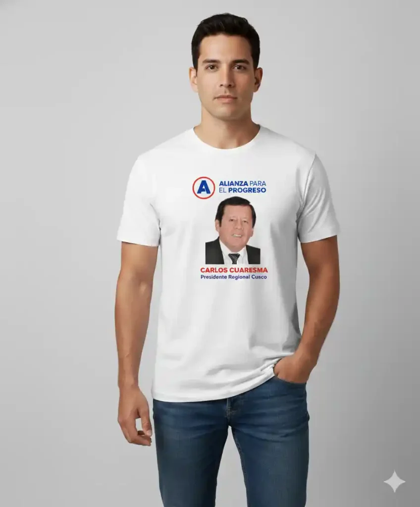 polos de campaña politica en gamarra mayoristas