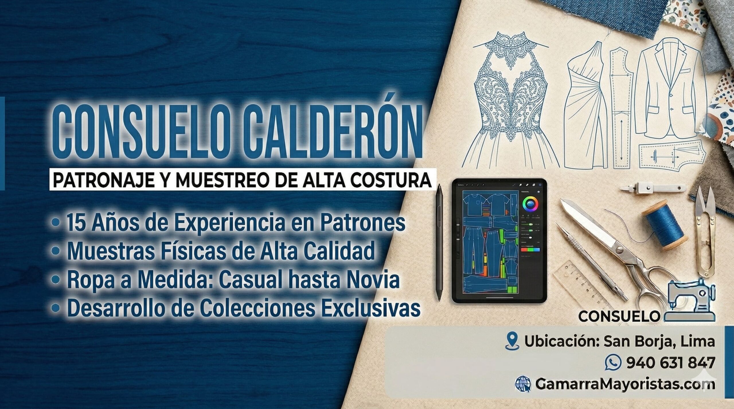 consuelo calderón moldes y patrones gamarra mayoristas
