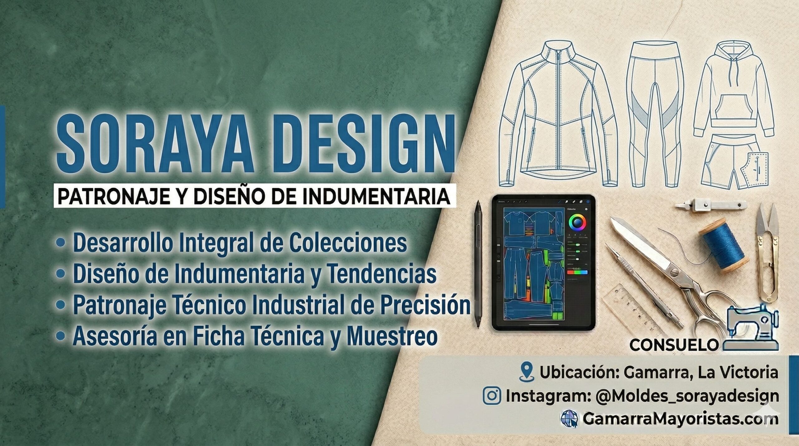 soraya design moldes y patrones gamarra mayoristas