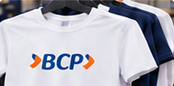 Polo corporativo blanco